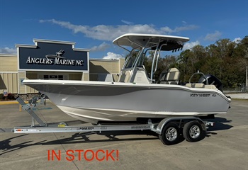 2025 Key West 219 FS Manta Gray/White Boat